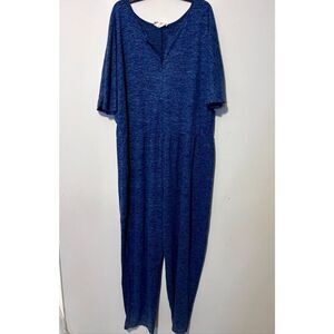 Jorge Perez Ladies Jumpsuit Blue Knot 3x